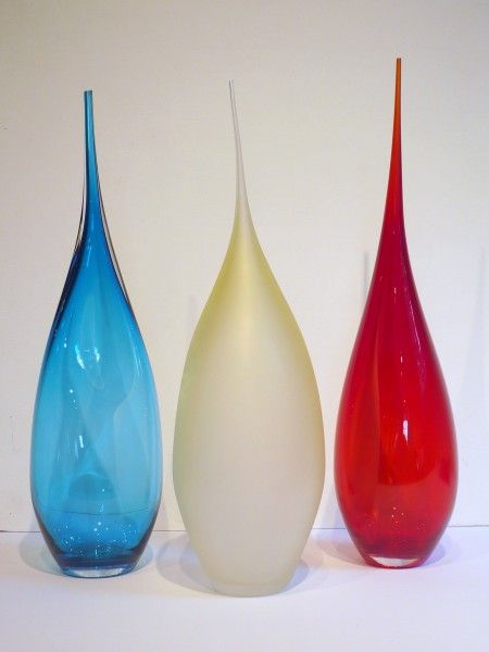 Wisp vases created by Jon Lewis