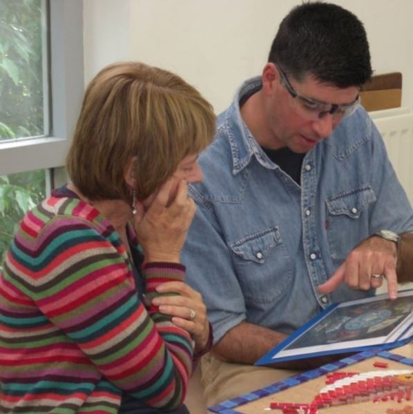 Mosaic workshop in the Peaks