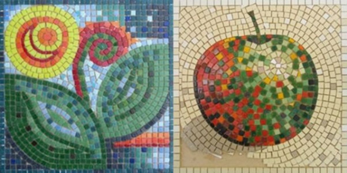 Mosaic course at Zantium Studios