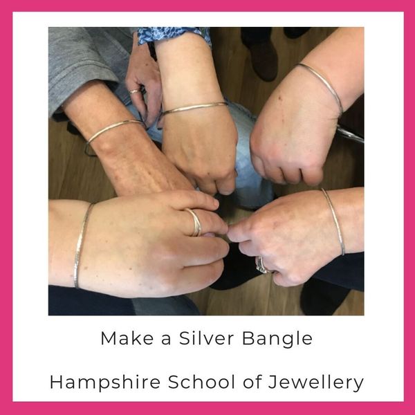 Make a silver bangle with Hampshire School of Jewellery