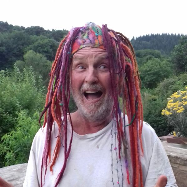 Hugh was delighted with his dreadlocks!
