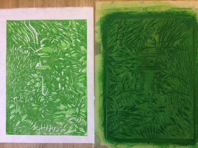 Japanese woodblock printing course