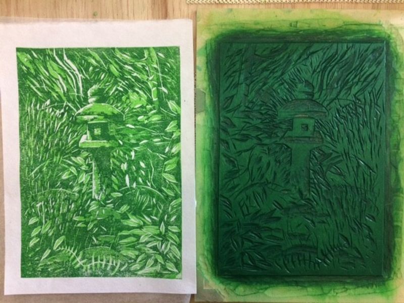 Japanese woodblock printing course