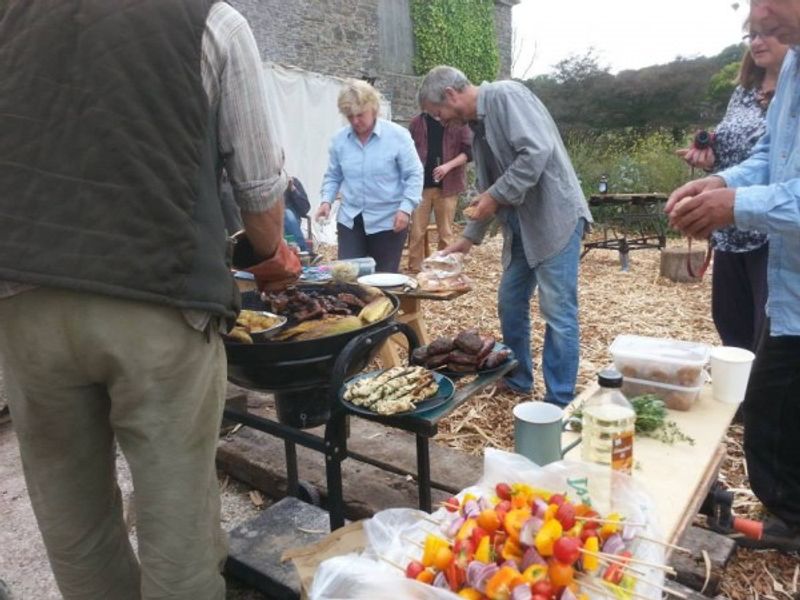 Friday night barbecue