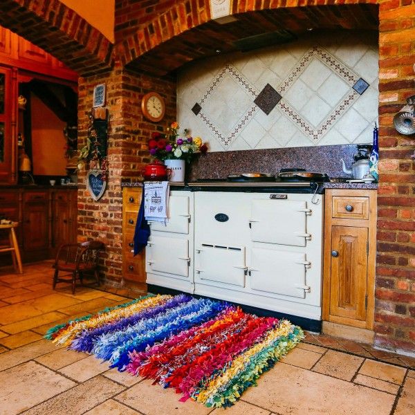 Rainbow Rag Rug