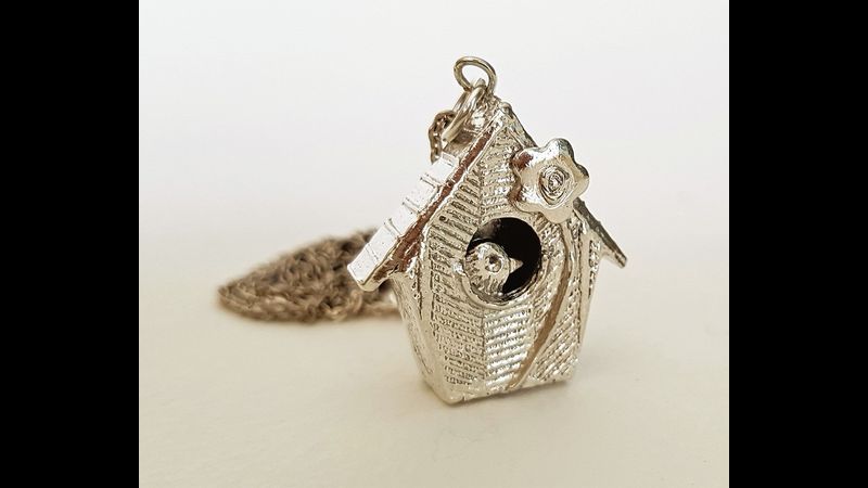 Maybe make a bird house charm at West Country Creative