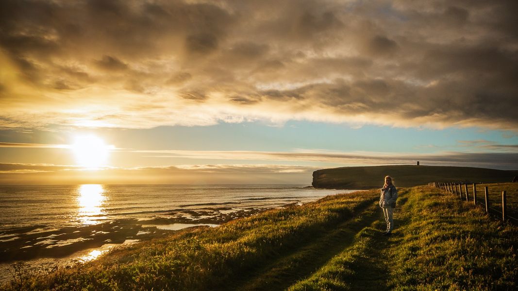 Beautiful Orkney coast