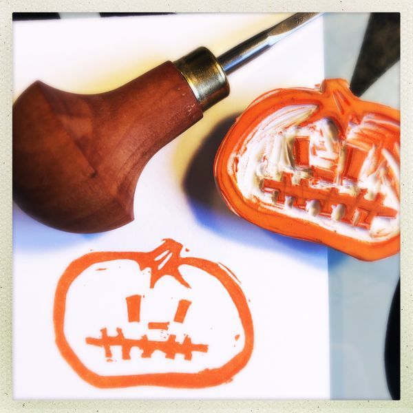 Halloween stamp