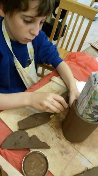 Parent and Child Pottery Class 1