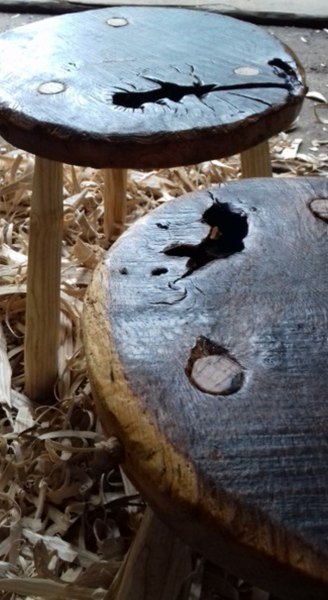 Stool making course with Rustic Carpentry