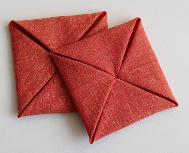 Folded patchwork