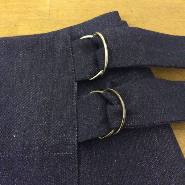 skirt fastening, make clothes course Frome