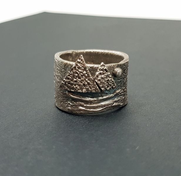 Jenny's landscape inspired ring