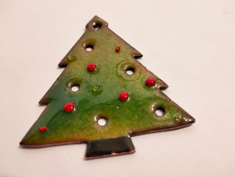 Enamel Christmas Decoration