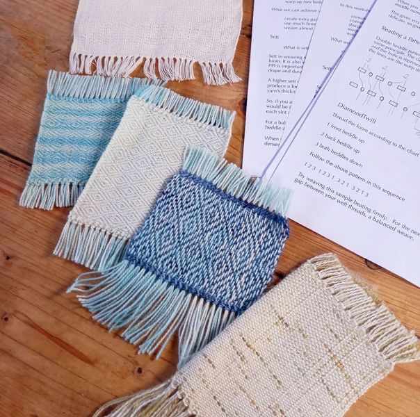 Online Beginners Rigid Heddle Weaving Workshop - Lazykate Textiles