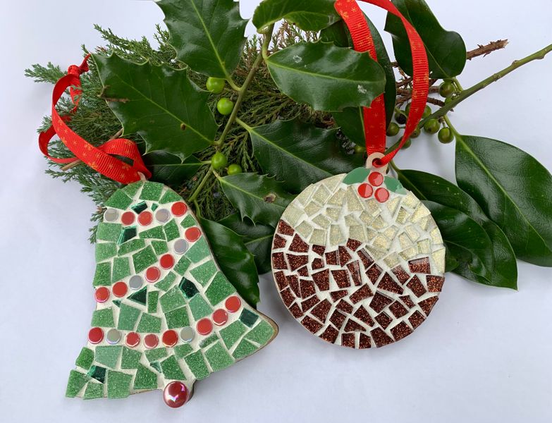 Mosaic Christmas Decorations 