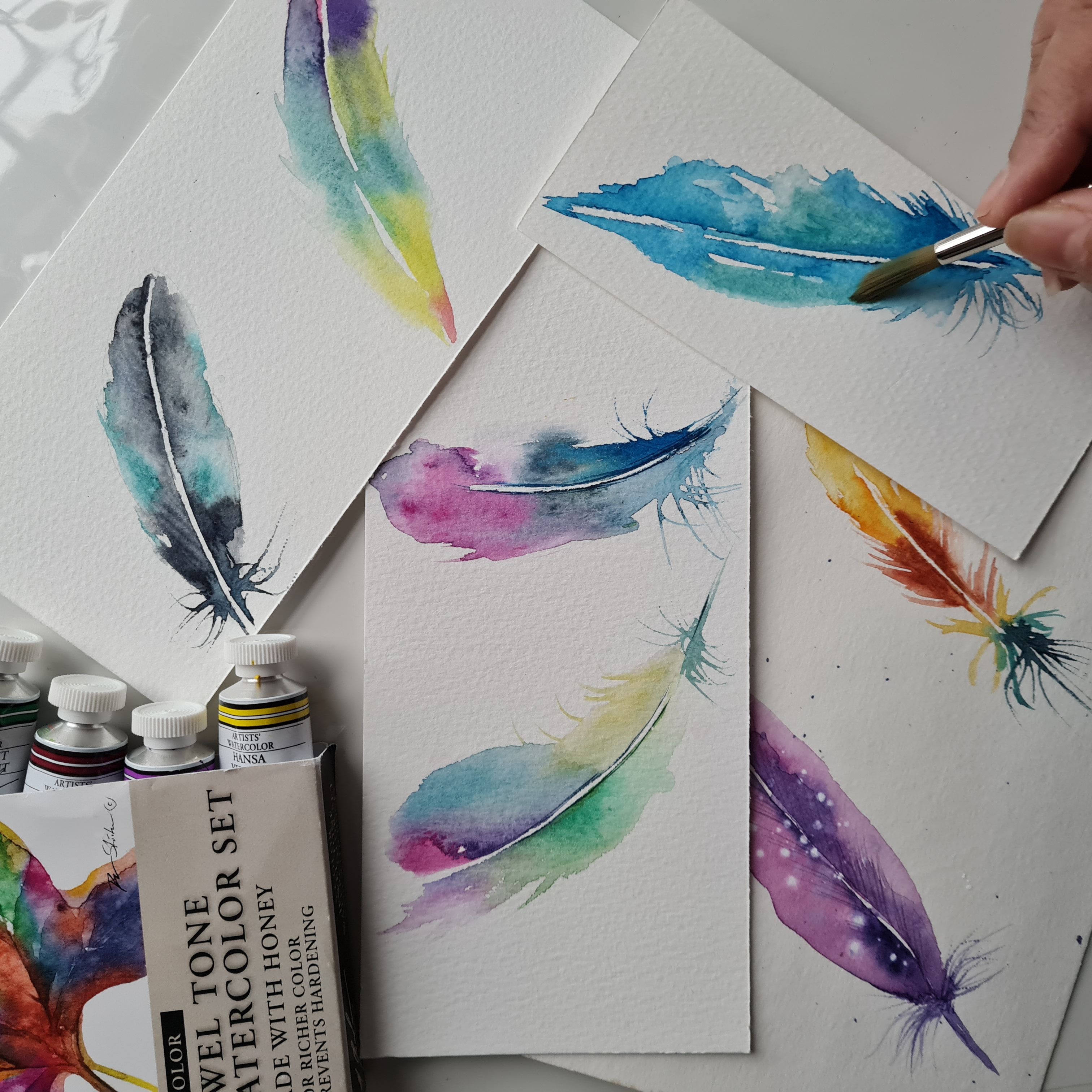 Victoria Elizabeth- Online Group Zoom Watercolor Classes