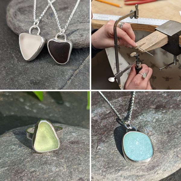 Examples of what can be achieved on a full day ring or pendant workshop