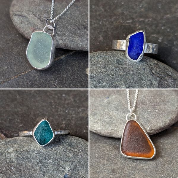 Make your own piece of seaglass jewellery in a day.