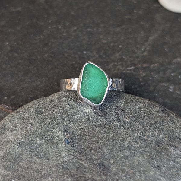 Seaglass ring example