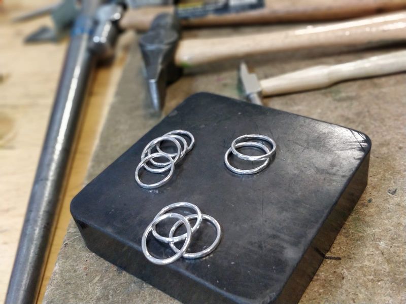 You can make your own sterling silver rings   