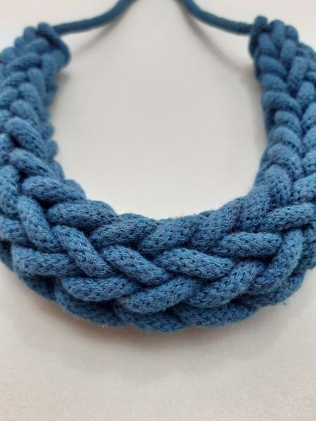Finger Knitted Necklace Kit and Tutorial Video