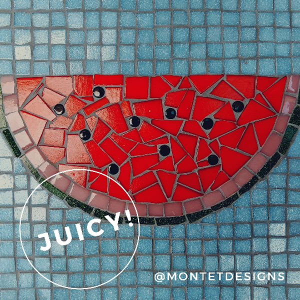 Juicy Red Watermelon Mosaic Kit