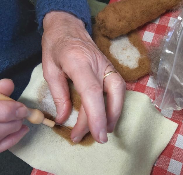 Learn the craft of needle felting