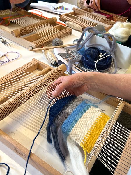 INTRODUCTION TO TABLE LOOM WEAVING: 1-DAY TASTER WORKSHOP - Pamela Print  Woven Textiles