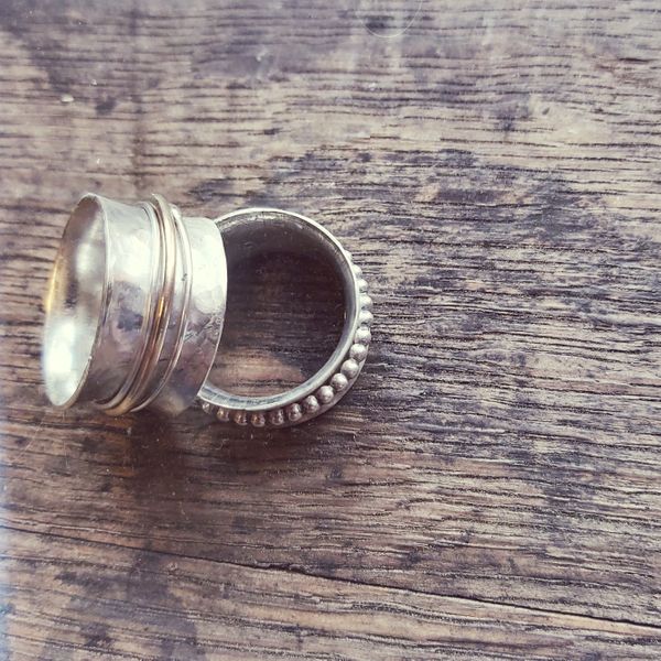 Spinner rings made by students
