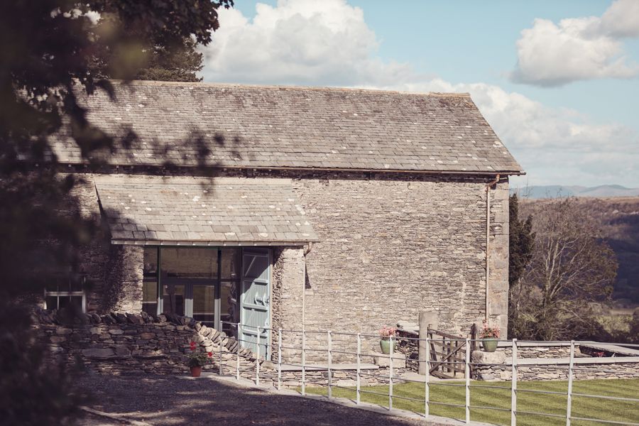 Hare Hill Barn is set in a rural location 