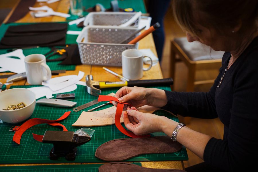 Get to grips with the finer details of sandal making