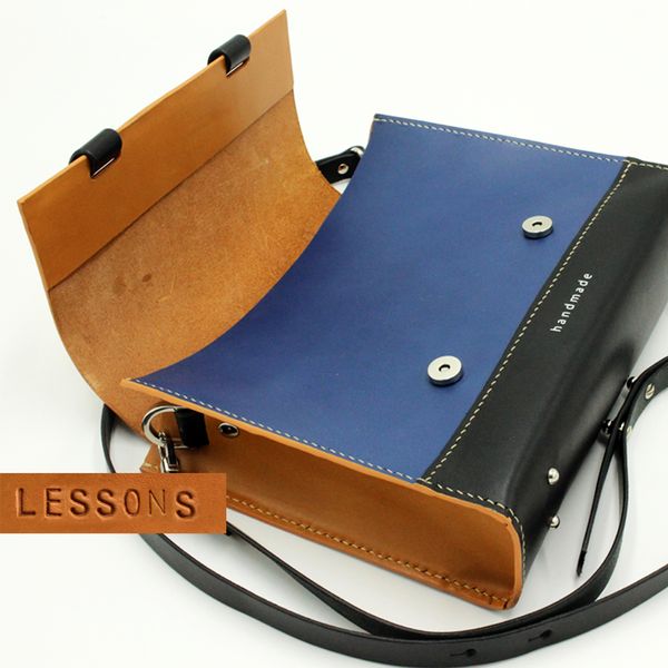 Leather satchel workshop