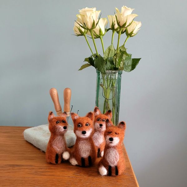You could felt your own little fox to take home.
