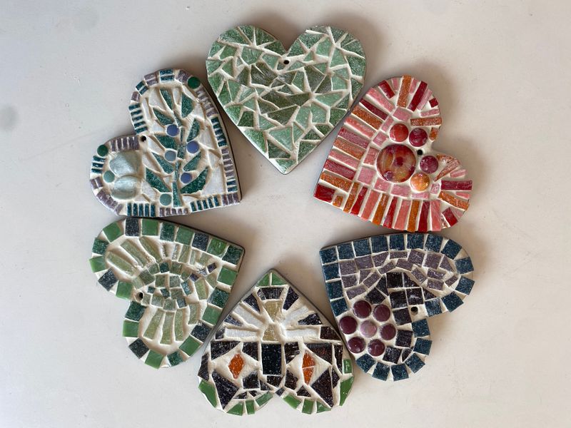 Mosaic making for beginners at The Arienas Collective in Edinburgh City Centre