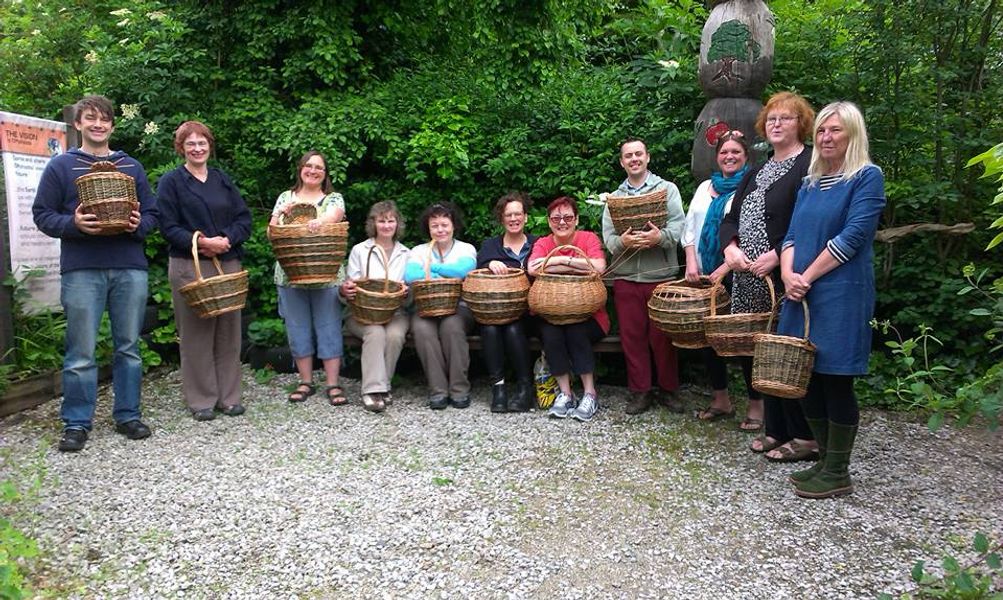 Round Baskets and Students