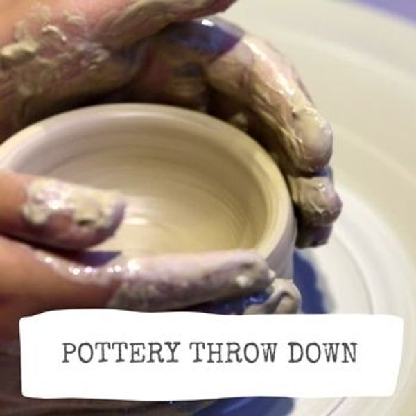 Pottery throw down workshop
