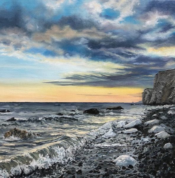Paint a seascape like this one in three weeks!