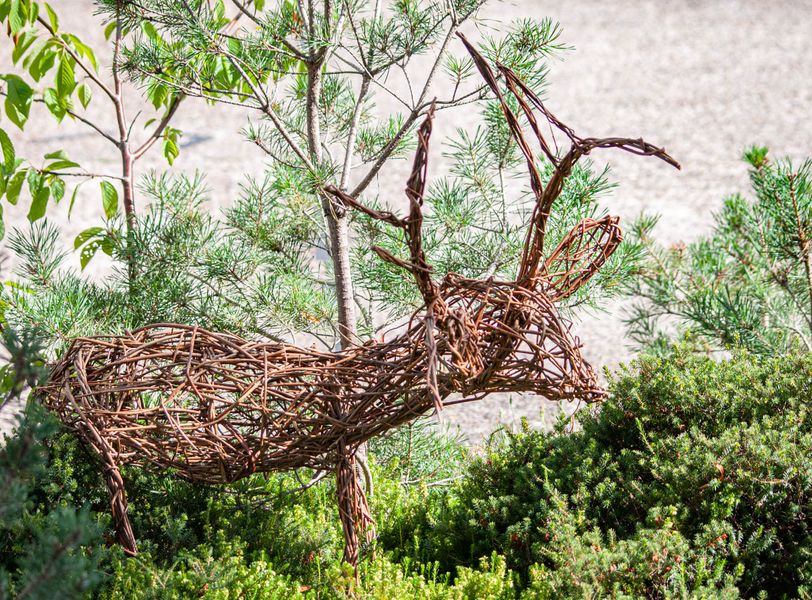 Reindeer Sculpture