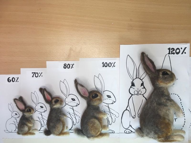 Ready to multiply? This specially designed Template for The Seasonal Bunny is a valuable tool for scaling up (or down) your rabbit sizes so your bunnies can do what they do best - multiply!
