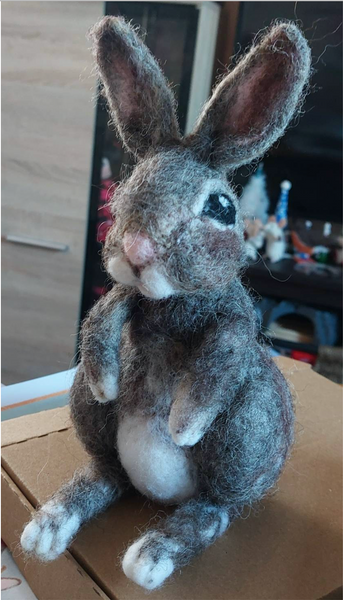 Student who only started needle felting two weeks ago!