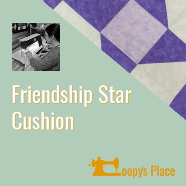 Friendship Star Cushion Class