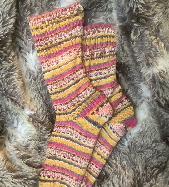 Handmade sock ( yarn design Princess)