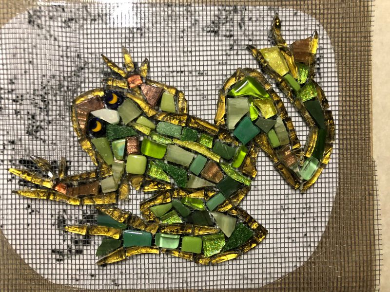Mosaic on mesh