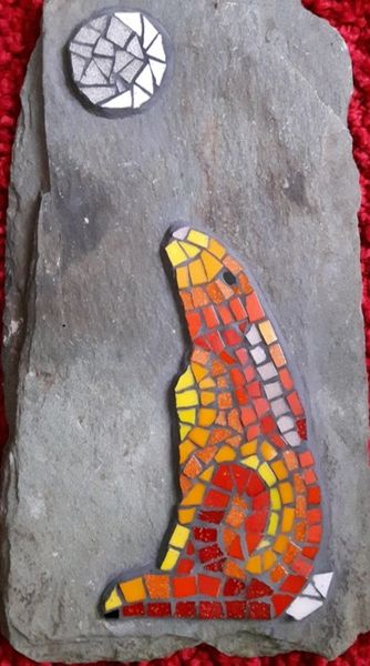 Red mosaic hare