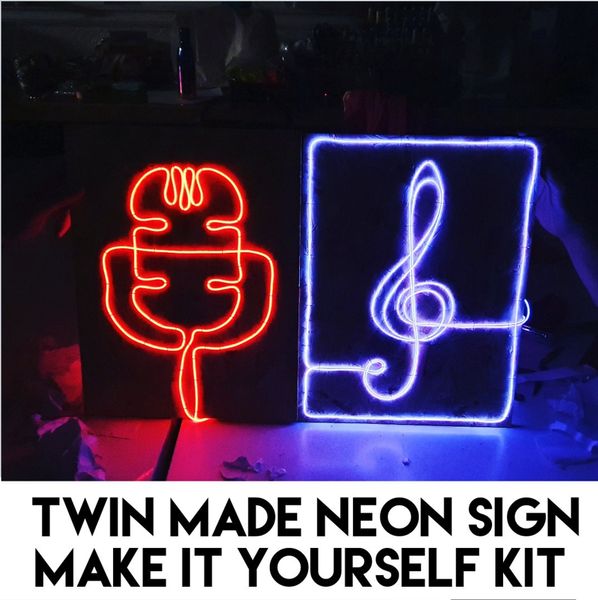Twin Made Neon Sign Kit