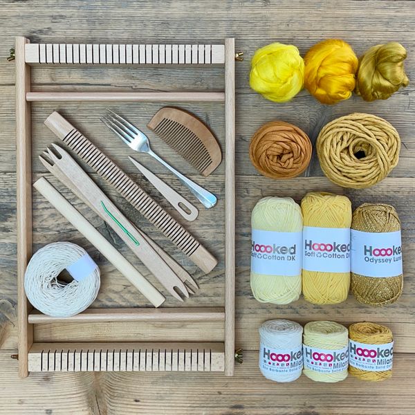 Weaving Starter Kit - Golden Solstice