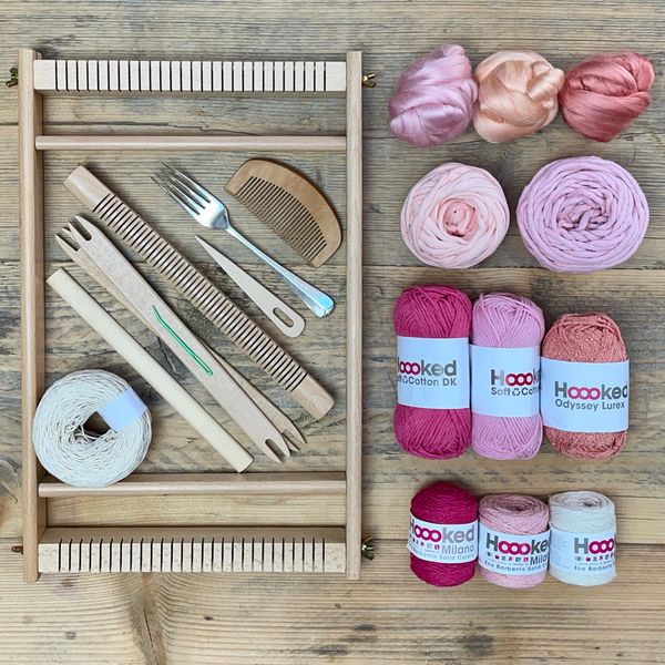 Weaving Starter Kit - Peach Melba