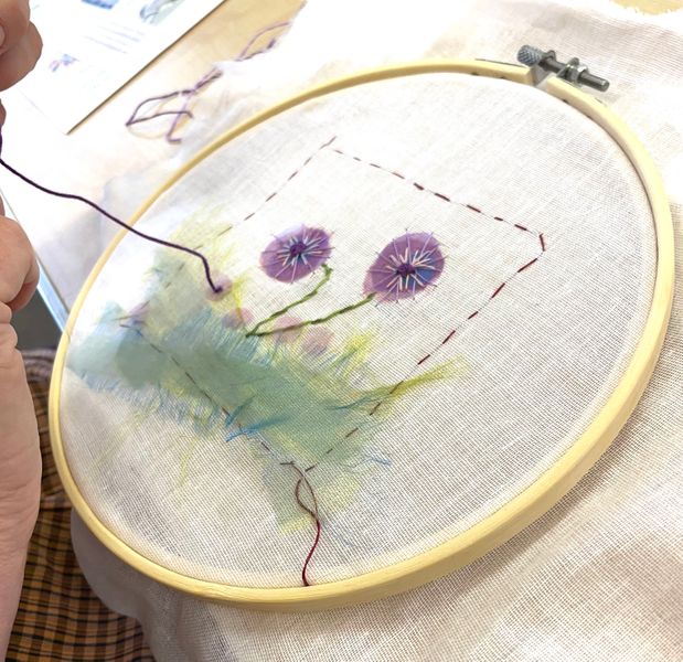 Hand-embroidery-on-muslin