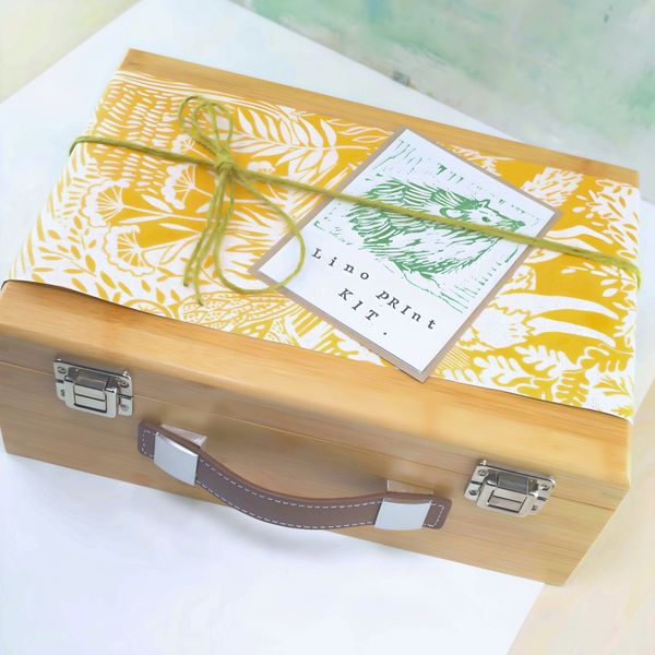 bamboo suitcase